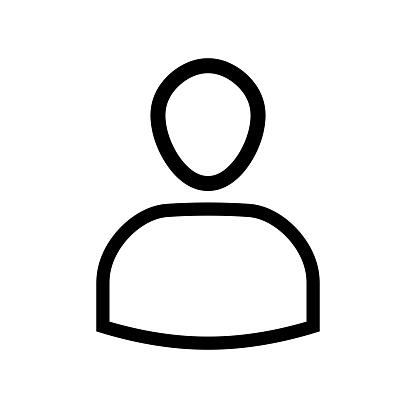 flat users icon.